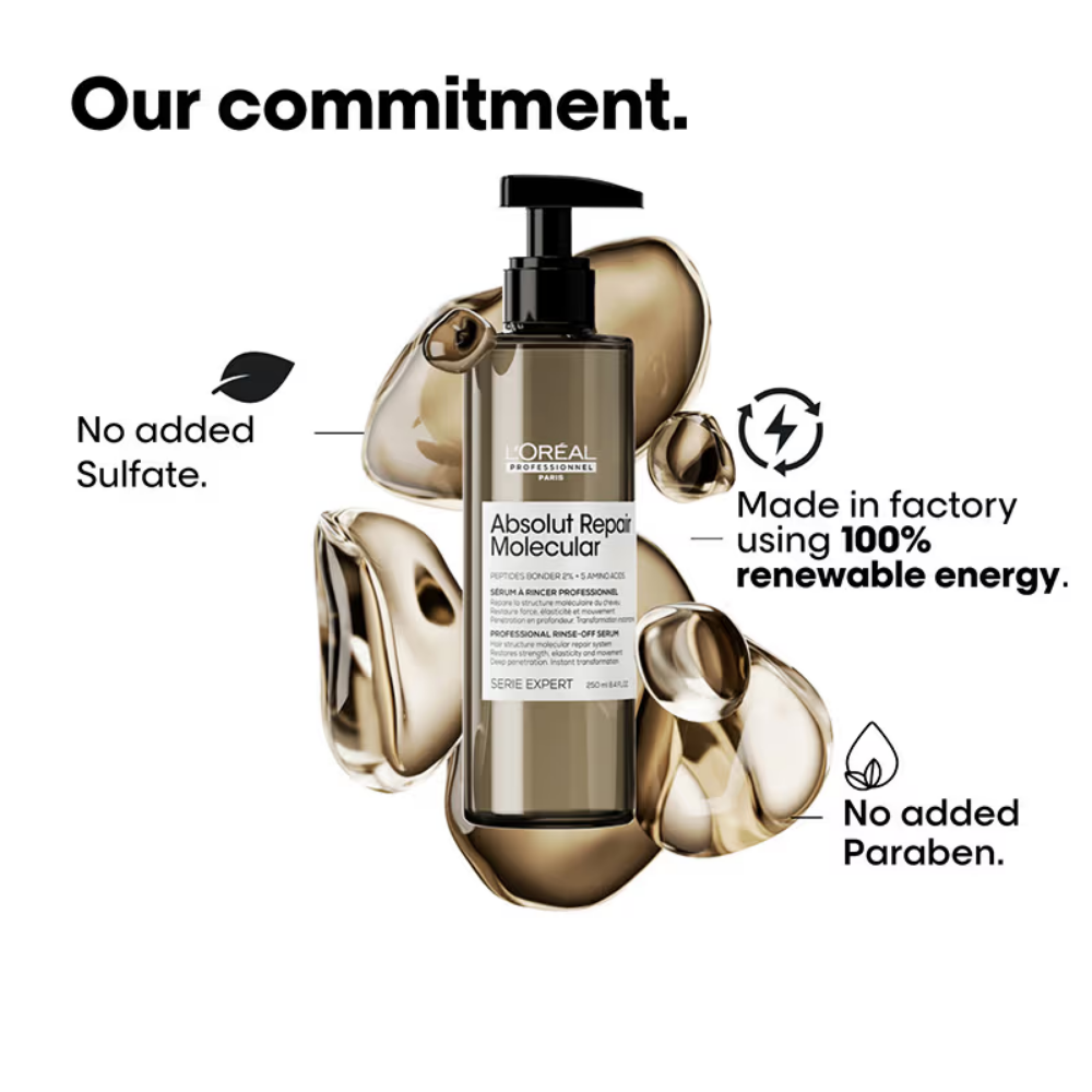 L'Oréal Professionnel Absolut Repair Molecular Deep Repair Rinse-Off Serum For Very Damaged Hair
