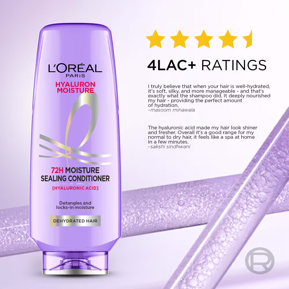 L'Oreal Paris Hyaluron Moisture Anti-frizz Conditioner