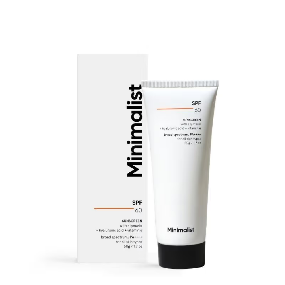 Minimalist SPF 60 PA ++++ Sunscreen - Pregnancy & Lactation Safe For Sensitive Skin