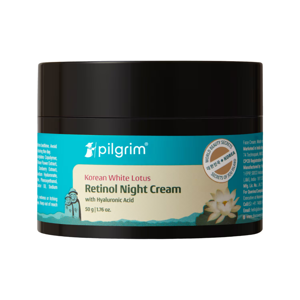 Pilgrim Retinol Night Cream with Vitamin C & Hyaluronic Acid