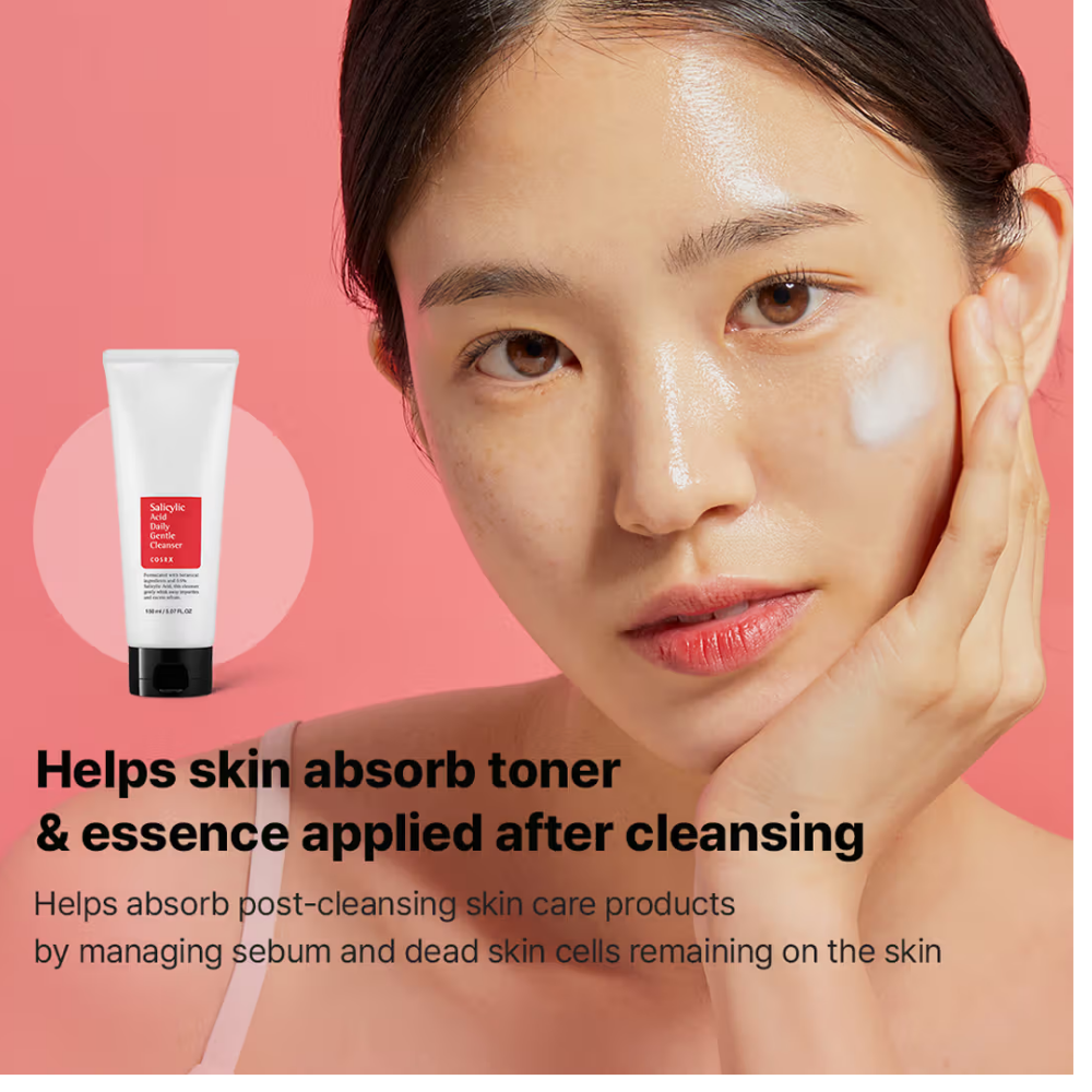COSRX Salicylic Acid Daily Gentle Cleanser