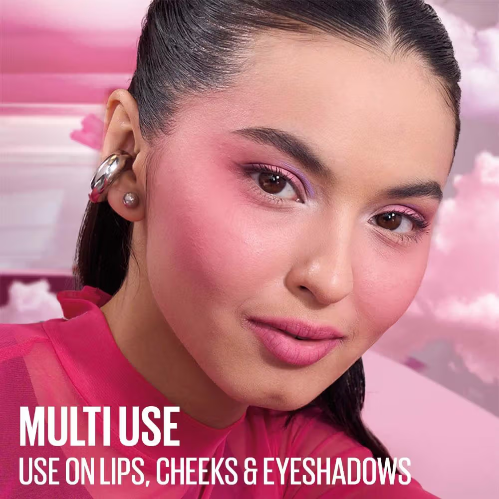 Maybelline New York Cloudtopia Cheek & Lip Mousse Blush, Lightweight Mousse