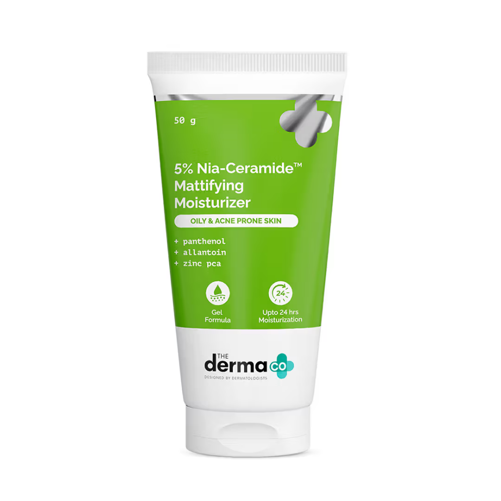 The Derma Co 5% Nia-Ceramide Mattifying Moisturizer