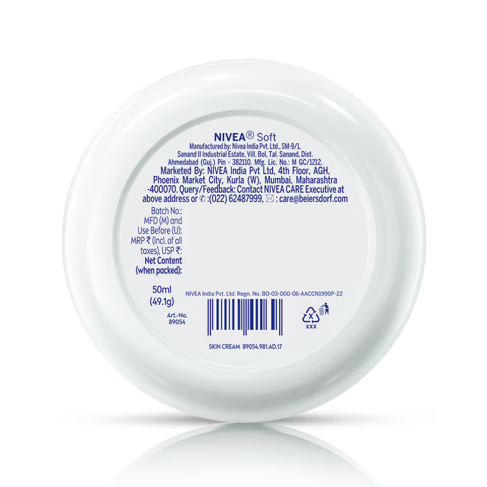 NIVEA Soft Vit E Light Non Sticky Face Moisturiser Cream