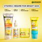 Garnier Vitamin C+ Serum Face Wash Brightening & Tan Removal Gentle Cleanser For All Skin Types