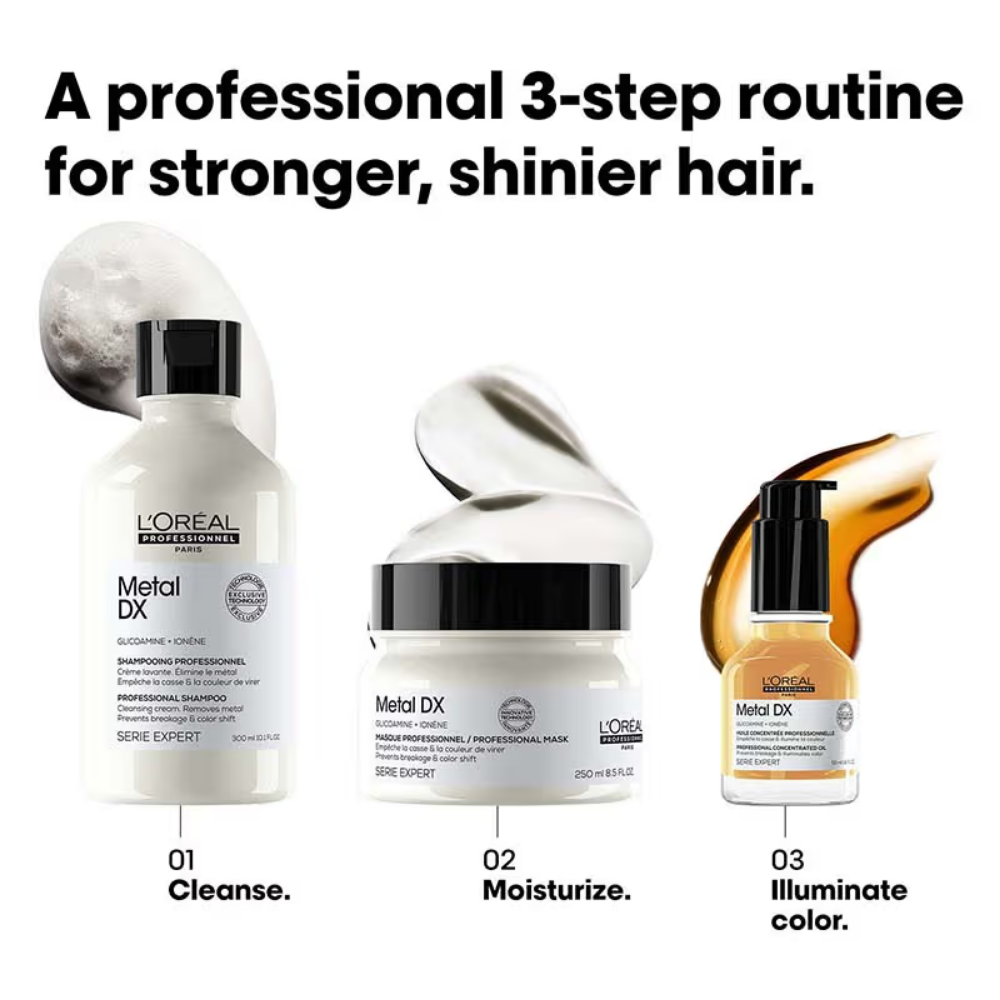 L'Oréal Professionnel Metal Dx Shampoo & Hair Mask Combo Serie Expert