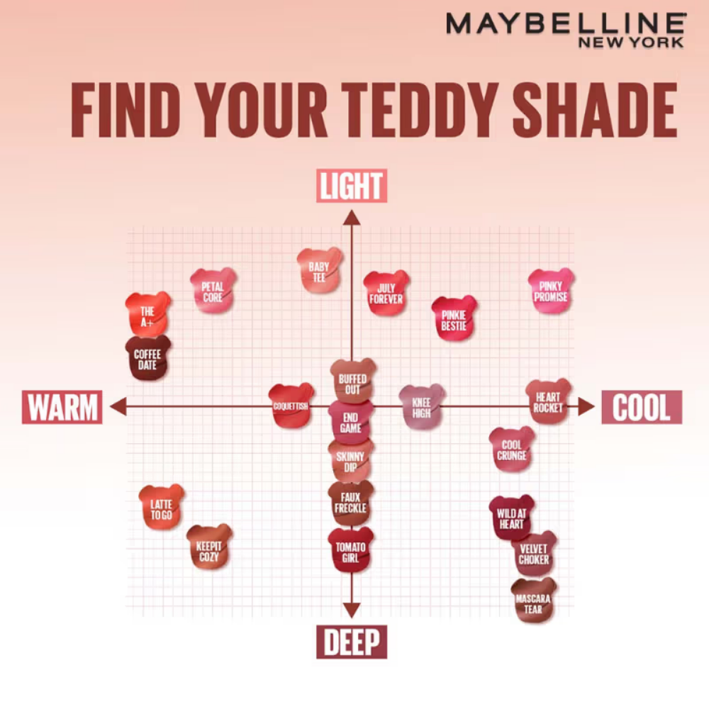 Maybelline New York Superstay Teddy Tint Lip & Cheek Color