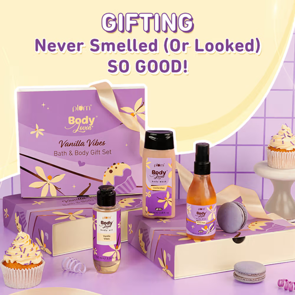 Plum BodyLovin Vanilla Vibes Bath & Body Gift Set