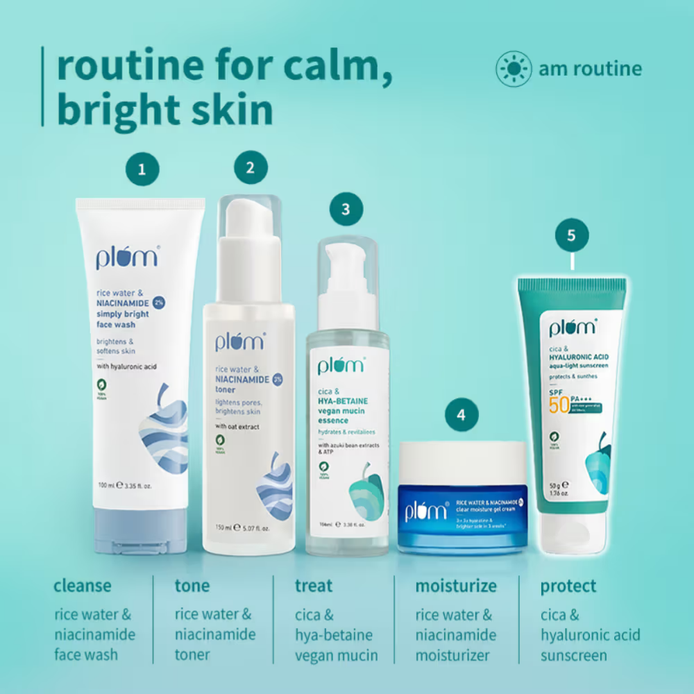 Plum Cica & Hyaluronic Acid Aqua-Light Sunscreen