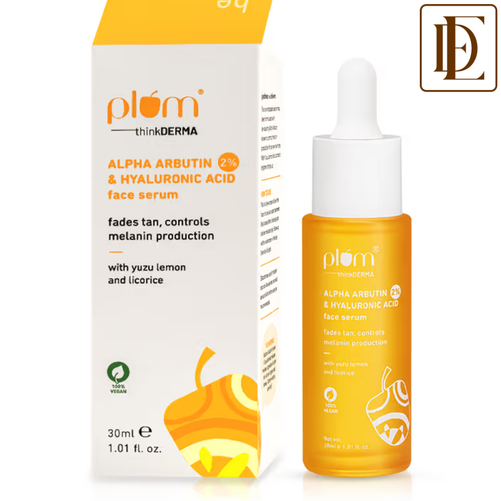 Plum 2% Alpha Arbutin & Hyaluronic Acid Face Serum