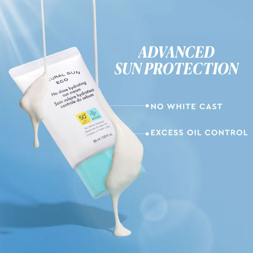 The Face Shop Korean Hydrating, Oil Free Sunscreen SPF 50+ PA++++ for Matte Finish & No White Cast