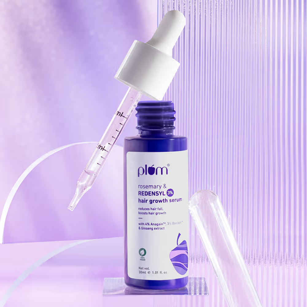 Plum Rosemary & 3% Redensyl Hair Growth Serum