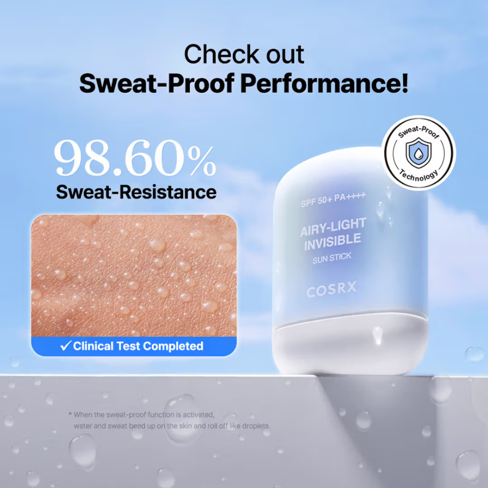 COSRX Airy-Light Invisible Sun Stick SPF 50+ PA++++