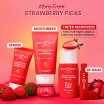 Dot & Key Strawberry Dew Tinted Sunscreen In-Vivo Tested SPF 50+ PA++++ for Daily Wear