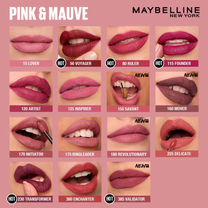 Maybelline New York Super Stay Matte Ink Liquid Lipstick, Lasts Up to 16 Hours