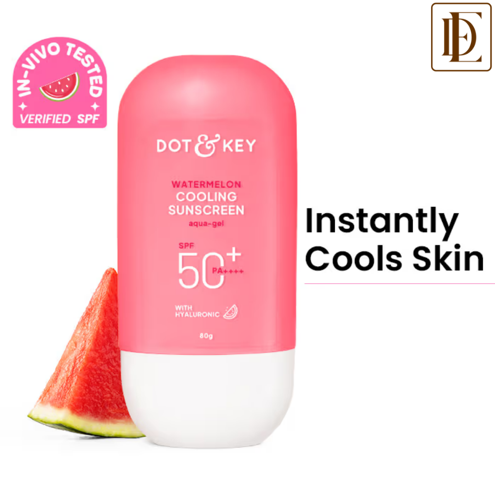 Dot & Key Watermelon Cooling Sunscreen, SPF 50+ PA++++ In-Vivo Tested