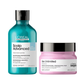 L'Oreal Professionnel Scalp Advanced Anti-Dandruff Dermo-Clarifier Shampoo+ Liss Unlimited Hair Mask