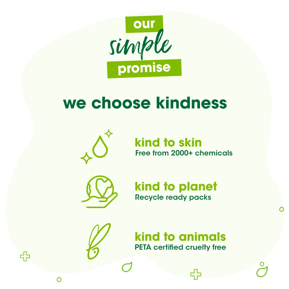 Simple Refreshing Facial Wash, 100% Soap-Free | Perfect for Sensitive Skin