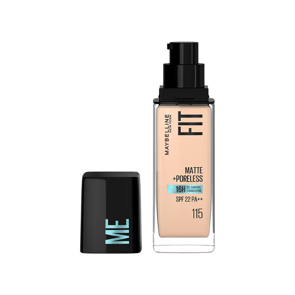 Maybelline New York Fit Me Matte+Poreless 16H Oil Control Foundation With SPF 22