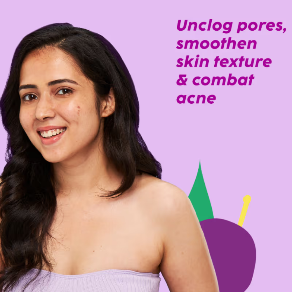 Plix Jamun Active Acne Regime With Cleanser & Toner To Unclog Pores & Reduce Acne
