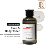 Minimalist 8% Glycolic Acid Toner For Exfoliates Smoothes Skin