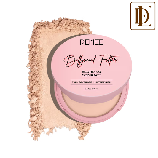 RENEE Bollywood Filter Blurring Matte Finish Compact with Full Coverage