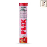 Plix ACV Apple Cider Vinegar L-carnitine Effervescent Tablets Convert Fat Into Energy Vit B6 & B12