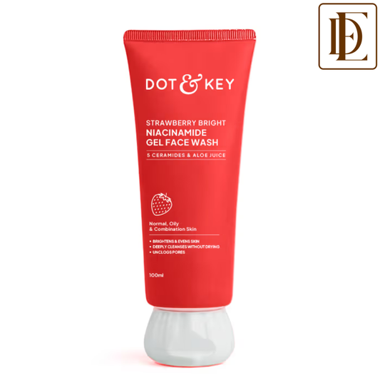 Dot & Key Strawberry Bright Niacinamide Gel Face Wash