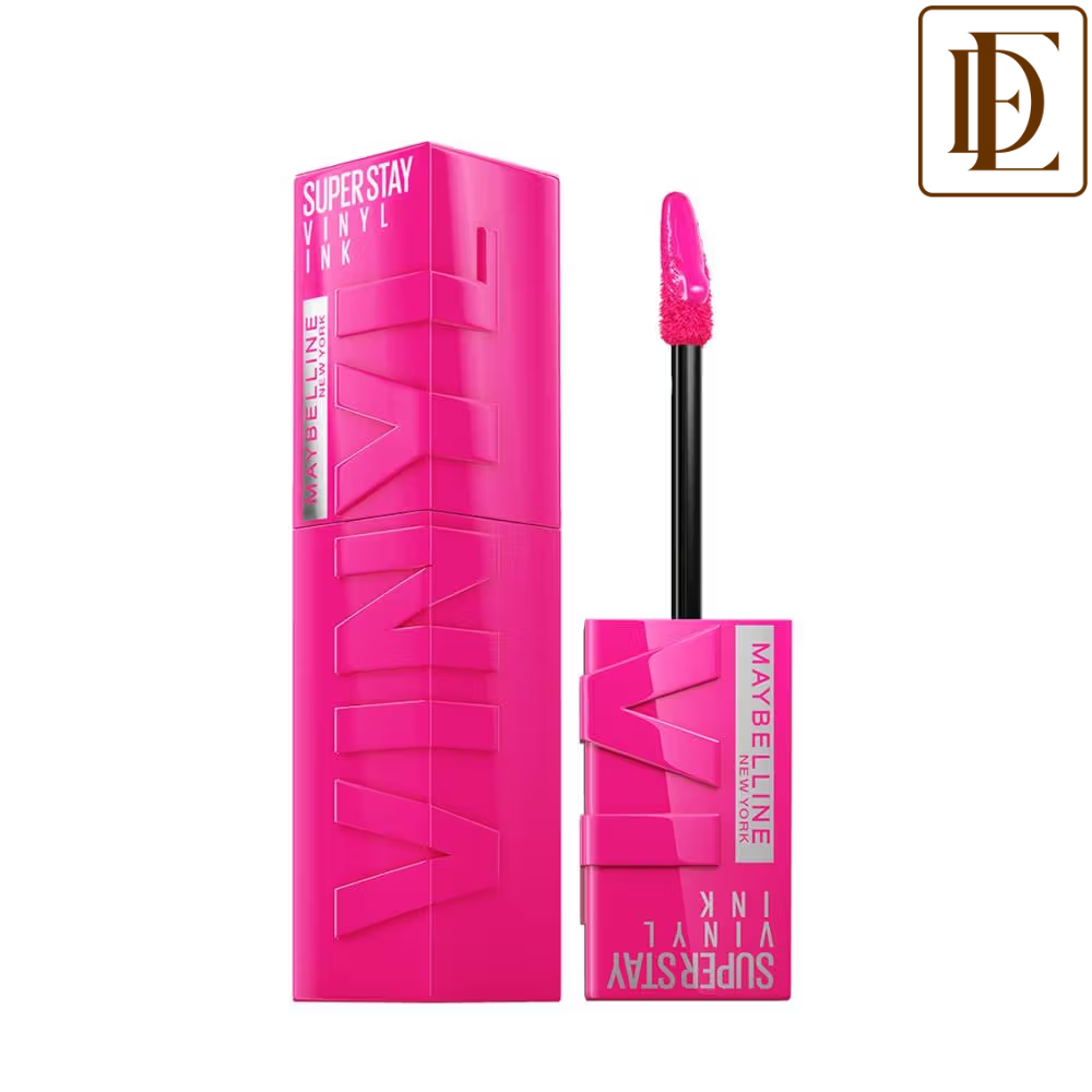 Maybelline New York Super Stay Vinyl Ink Liquid Lipstick, Instant Shine Lasts Up To 16H