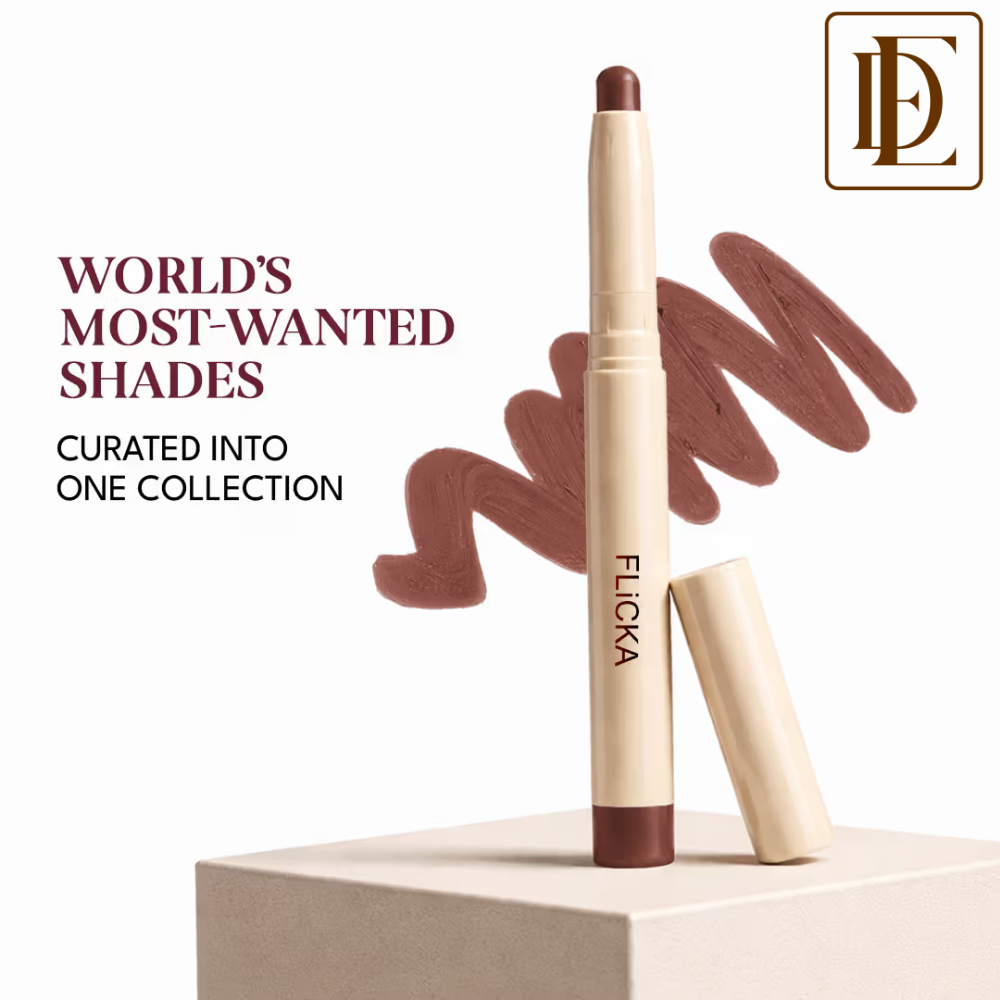FLiCKA Standout Lipstick Smudgeproof Creamy Finish Pro