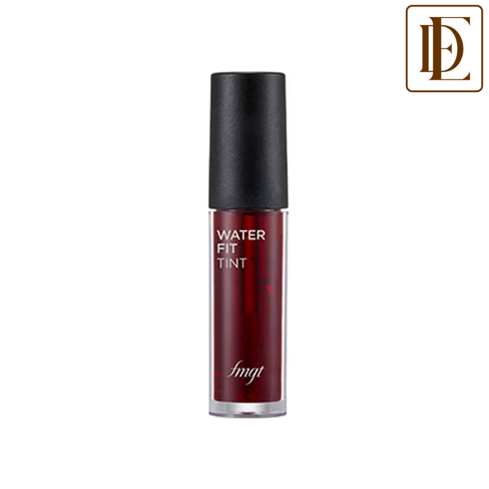 The Face Shop Water Fit Lip Tint - Rose Pink, Waterproof & Long Lasting Lip & Cheek Tint