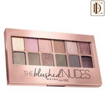 Maybelline New York The Blushed Nudes Eyeshadow Palette, 12 Highly Blendable Shades - Blush