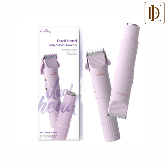 UrbanYog Dual Head Women Trimmer 2 in 1 Bikini And Body Hair Remover, Gentle Painless