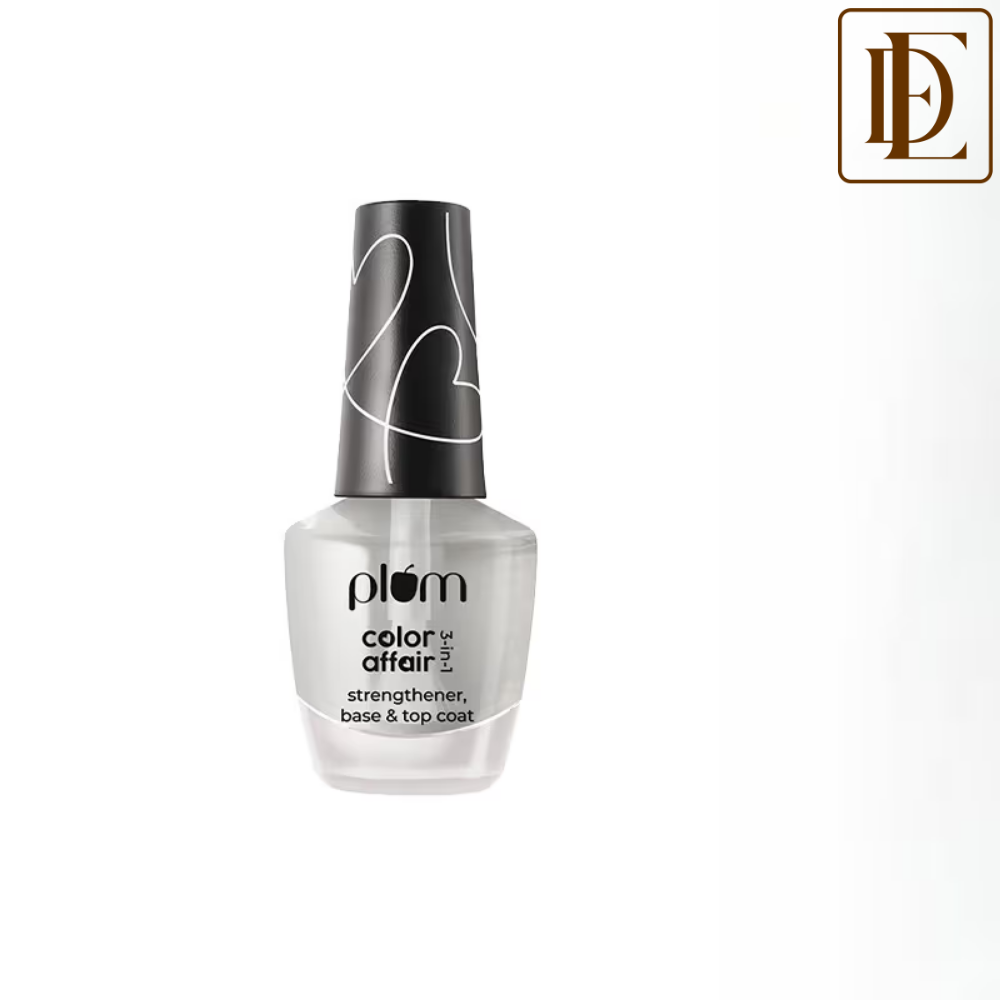 Plum Color Affair 3-in-1 Strengthener, Base & Top Coat