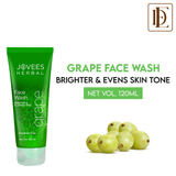 Jovees Herbal Grape Fairness Face Wash For Dull Skin Removes Dark Spots And Gives Healthy Looking Skin