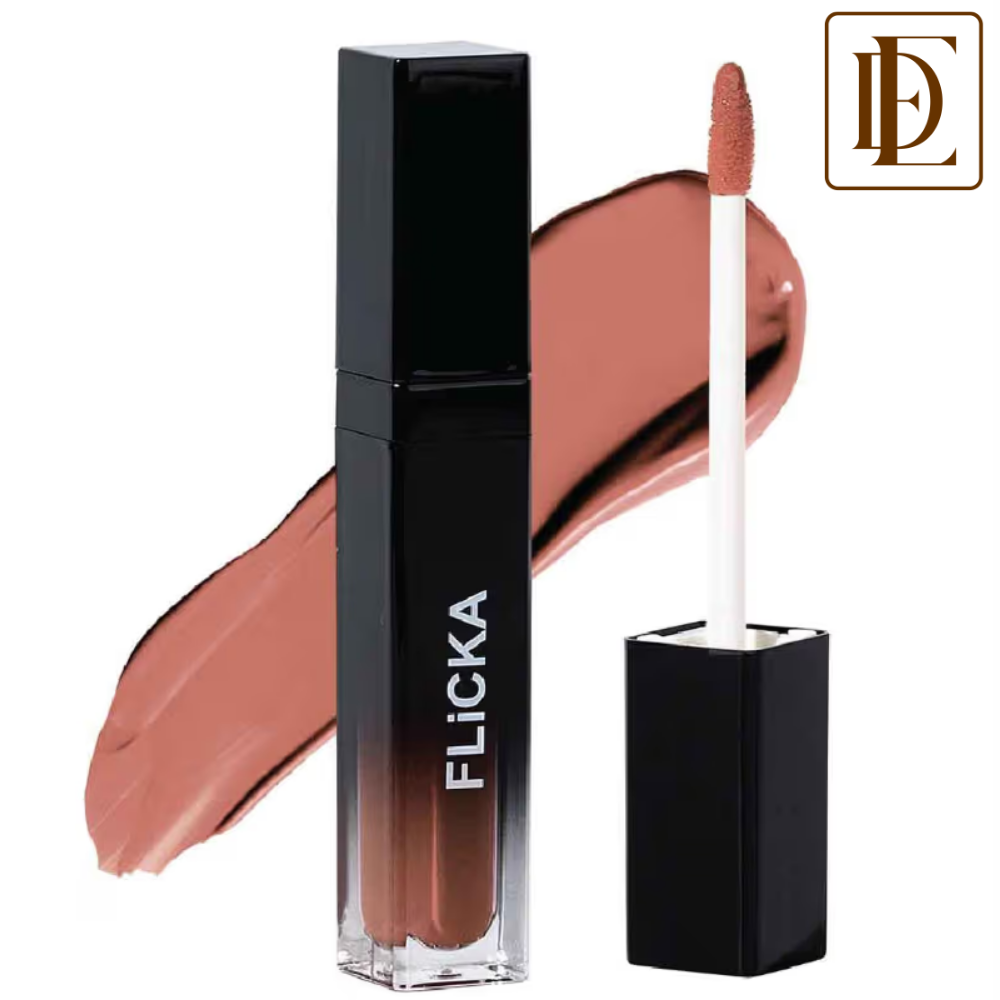 FLiCKA Set & Attack Liquid Lipstick Waterproof Easy Apply Intense Pigment
