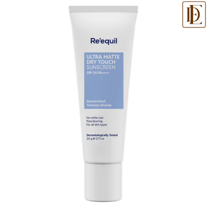Re'equil Ultra Matte Dry Touch Sunscreen SPF 50 PA++++