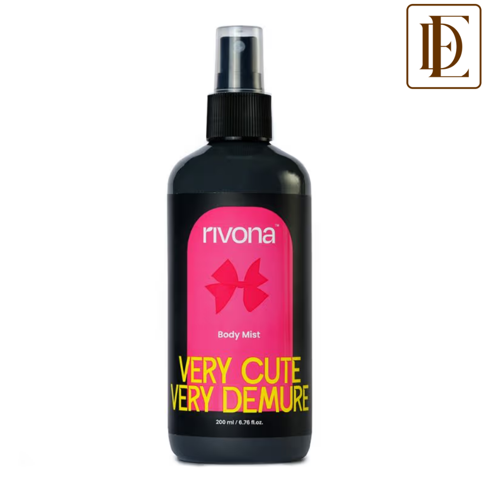 Rivona Naturals Very Cute, Very Demure Floral & Fruity Perfume Body Mist For Long Lasting Fragrance