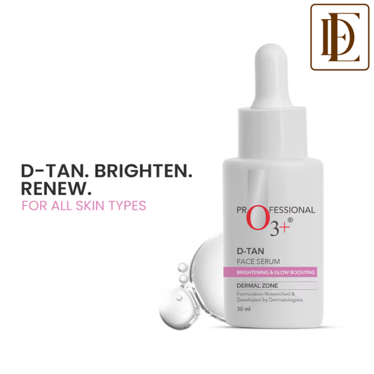 O3+ Dtan Face Serum With Niacinamide For Tan Removal, Glow & Brightening De-Tan
