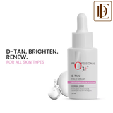 O3+ Dtan Face Serum With Niacinamide For Tan Removal, Glow & Brightening De-Tan