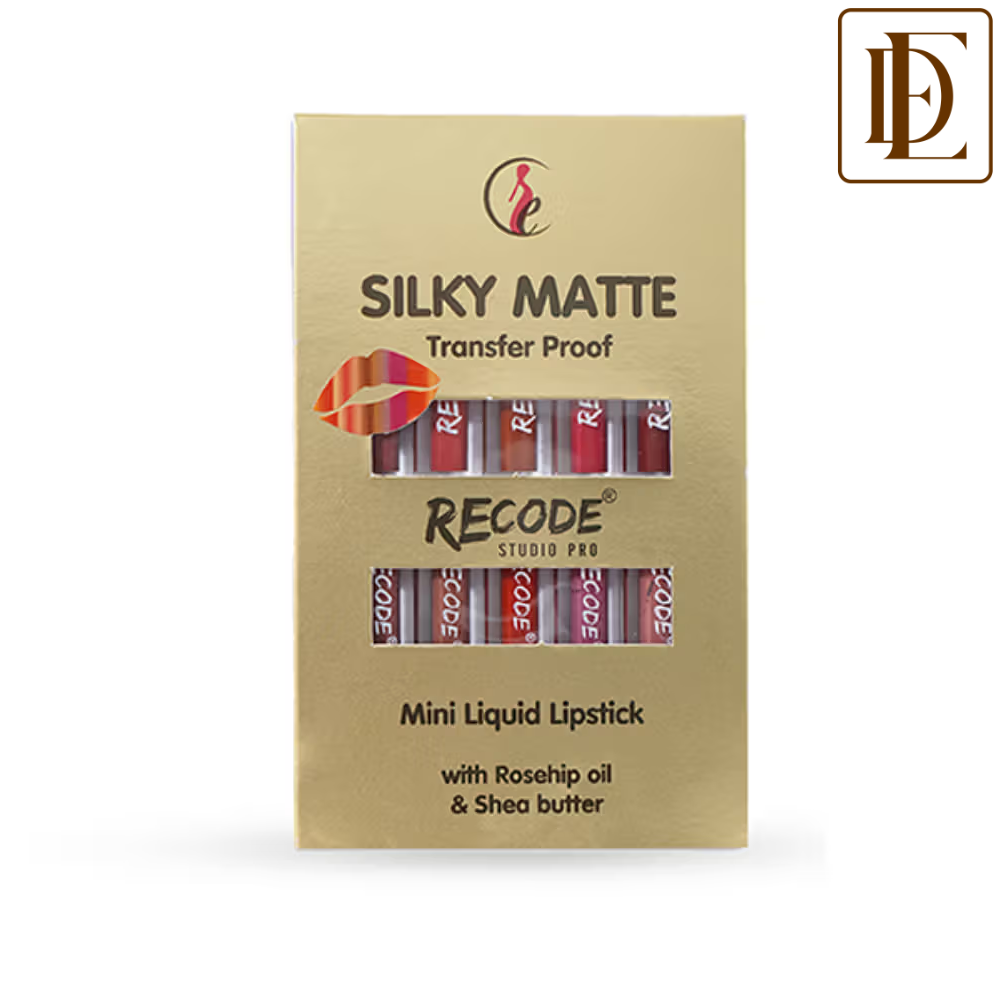 Recode Silky Matte Liquid Lipstick - Pack Of 10