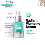 Anua Pdrn Hyaluronic Acid Capsule 100 Serum with Collagen For Plump, Dewy, Radiant Glass Skin