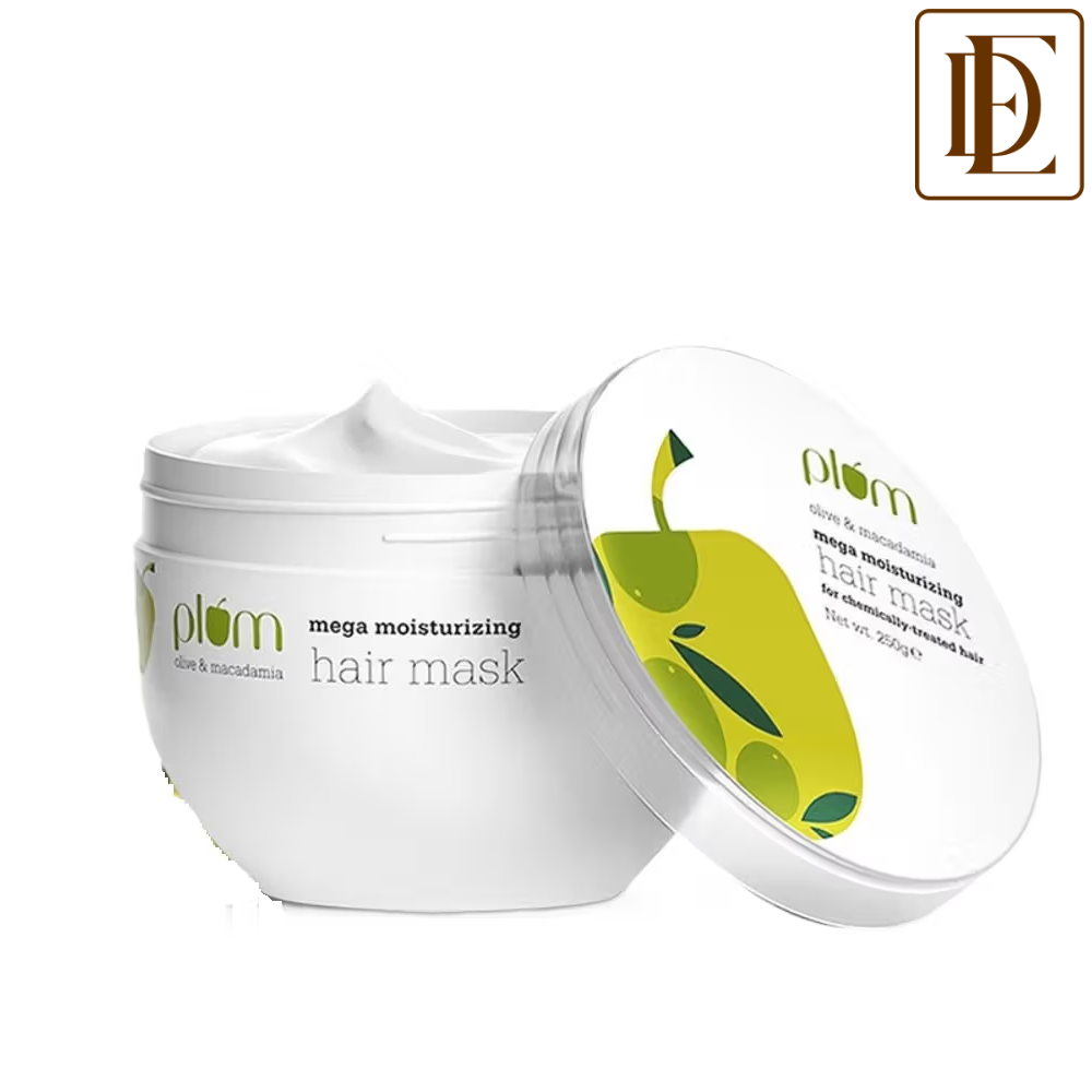 Plum Olive & Macadamia Hair Mask For Dry- Frizzy- Damaged Hair