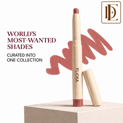 FLiCKA Standout Lipstick Smudgeproof Creamy Finish Pro