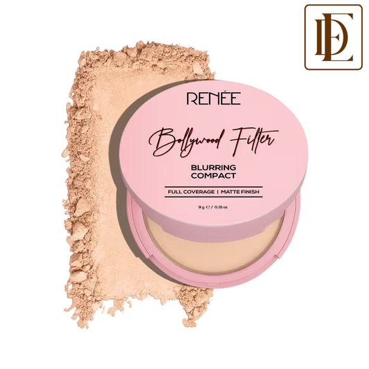 RENEE Bollywood Filter Blurring Matte Finish Compact with Full Coverage