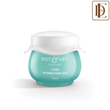 Dot & Key 72HR Hydrating Gel Moisturizer + Probiotics, 5 Ceramides & Hyaluronic, Oil-Free Water Gel