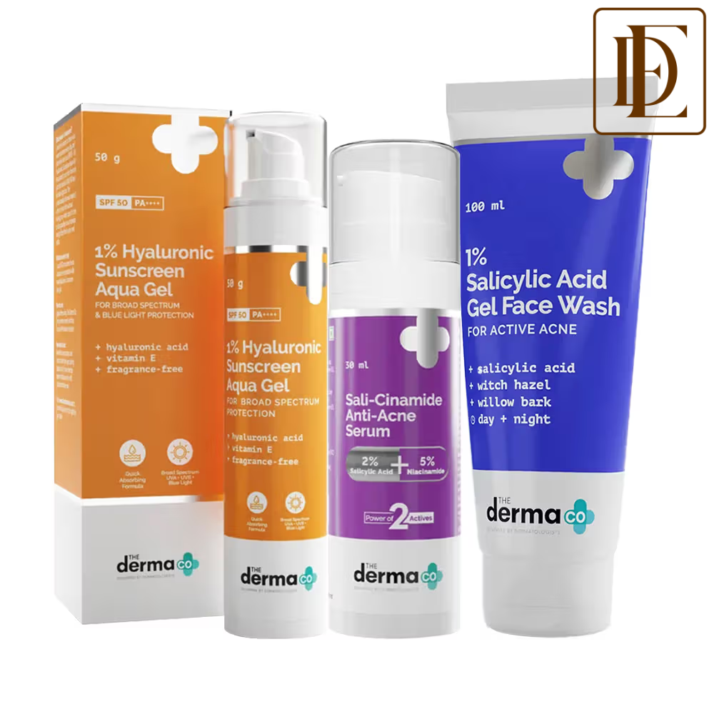 The Derma Co Skin Care Kit For Active Acne