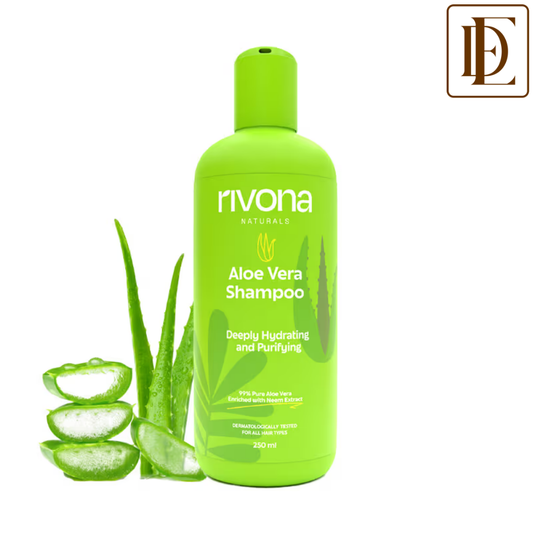 Rivona Naturals Aloe Vera Shampoo For Hair Fall Control And Hair Growth- Sulphate And Paraben Free
