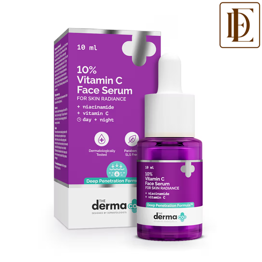 The Derma Co 10% Vitamin C Face Serum Reduces Pigmentation & Glowing Skin For All Skin Types