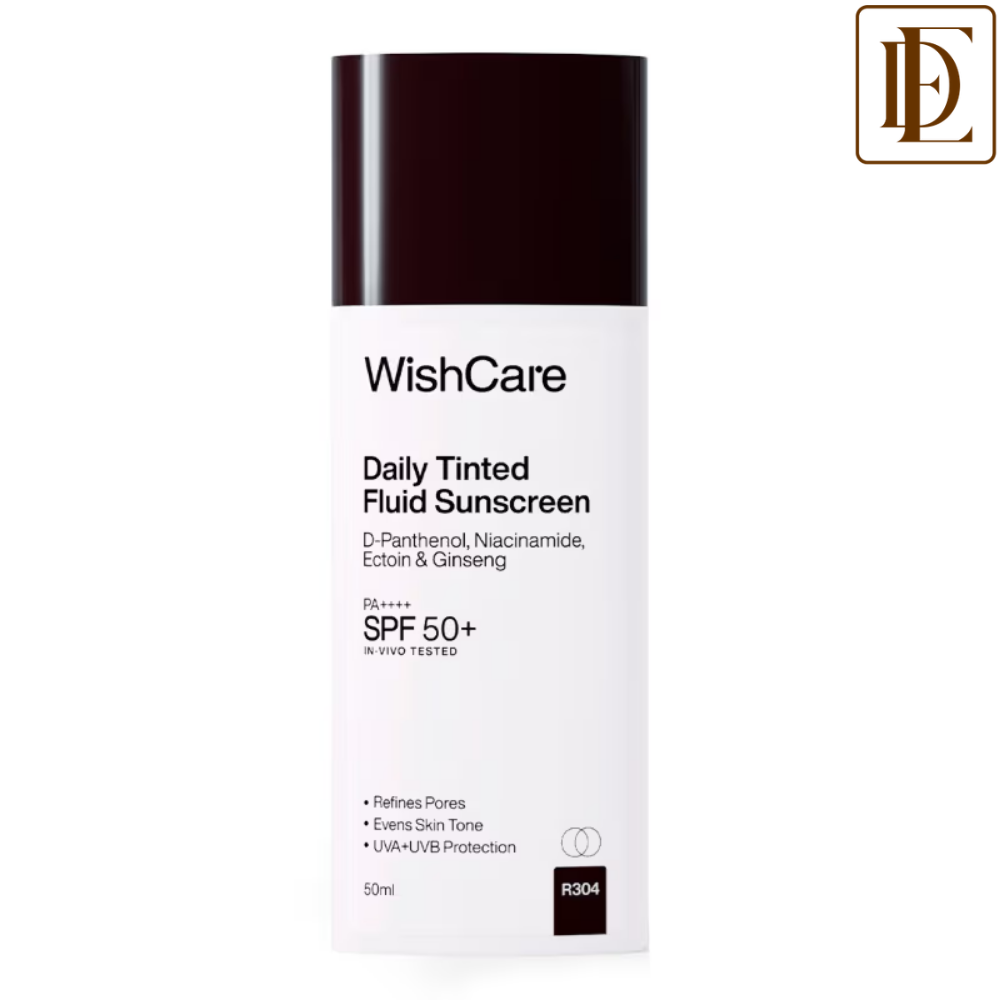 Wishcare Daily Fluid Tinted Sunscreen SPF50PA++++